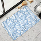 Bubble Pattern  Easy To Clean Bath Mat