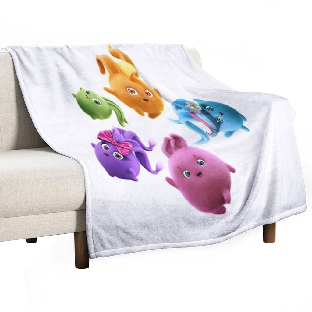 Sunny Bunnies - All Together Now Durable Throw Blanket