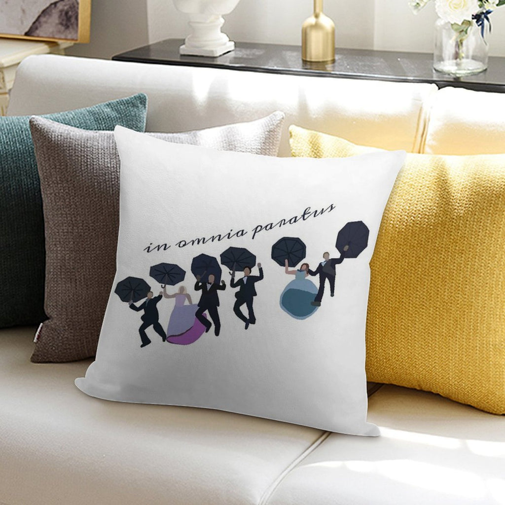 in Omnia Paratus Soft Bedroom Essential Throw Pillow