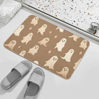 Halloween Ghost Seamless Background  Rapid-Drying Bath Mat