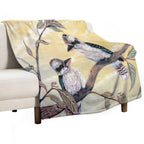 Kookaburra Magic Machine-washable Throw Blanket