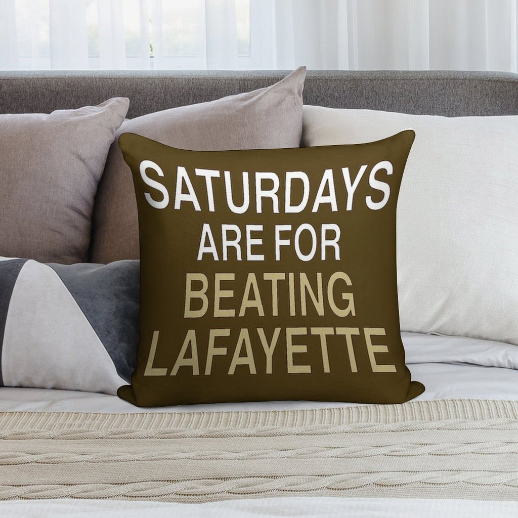 Lehigh Vs. Lafayette Soft Style Accent Throw Pillow