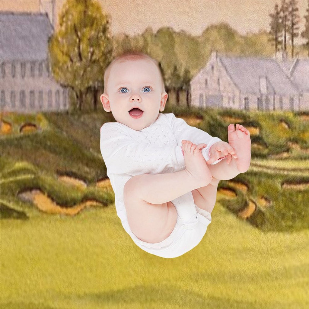 Whistling Straits Golf Course 9th And 18th Greens Easy Care Throw Blanket