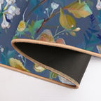 Beetle Mushroom Moth Garden  Rapid-Drying Bath Mat