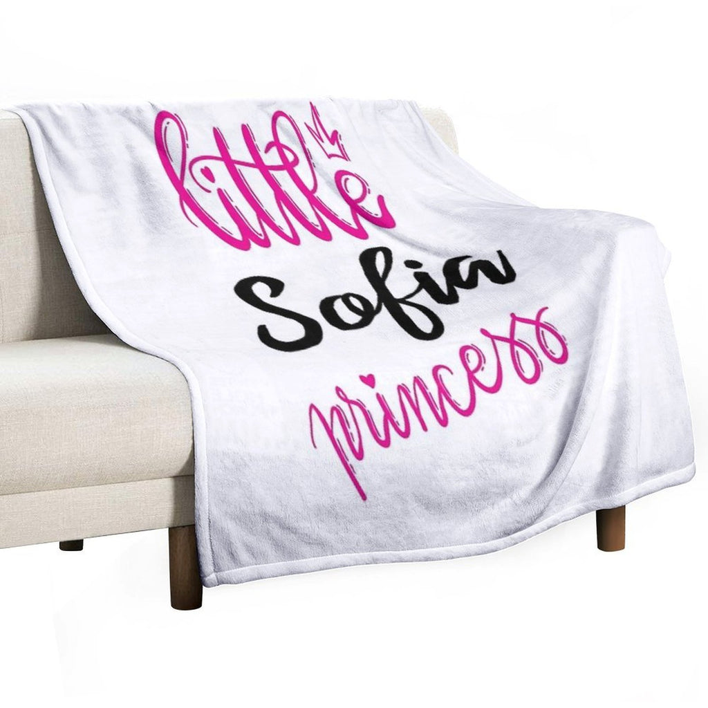 Little Sofia Princess Gift-ready Throw Blanket