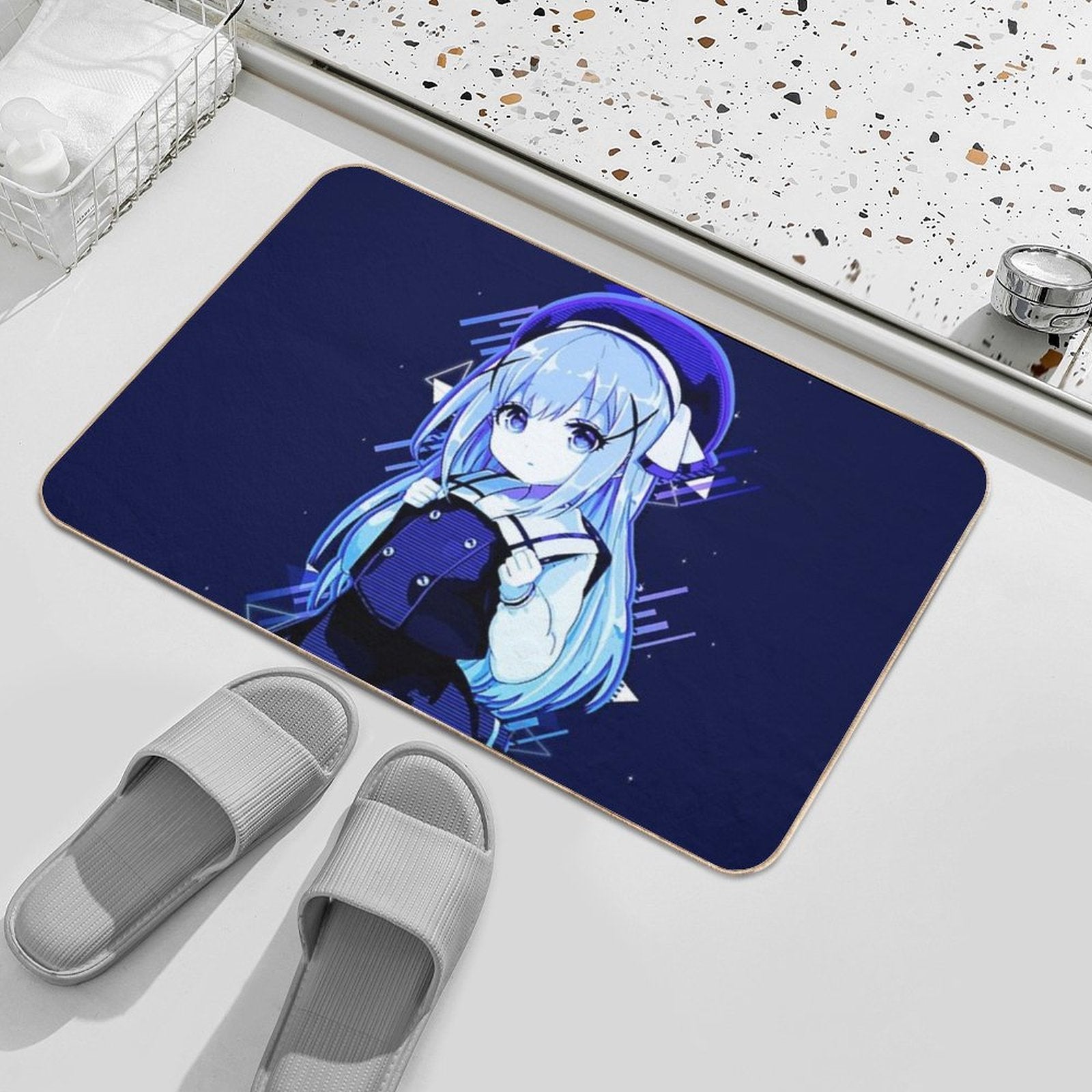 Chino Kafu  Is The Order A Rabbit  Long-Lasting Bath Mat