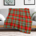 Archibald Tartan Scottish Clan Sustainable Throw Blanket