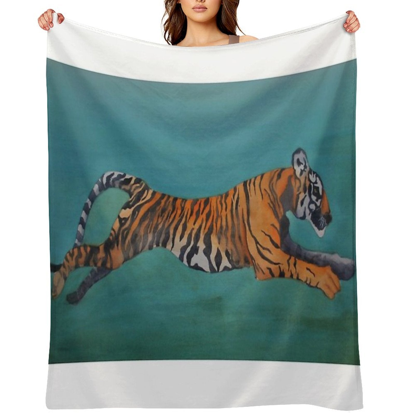 Tiger Multi-functional Throw Blanket