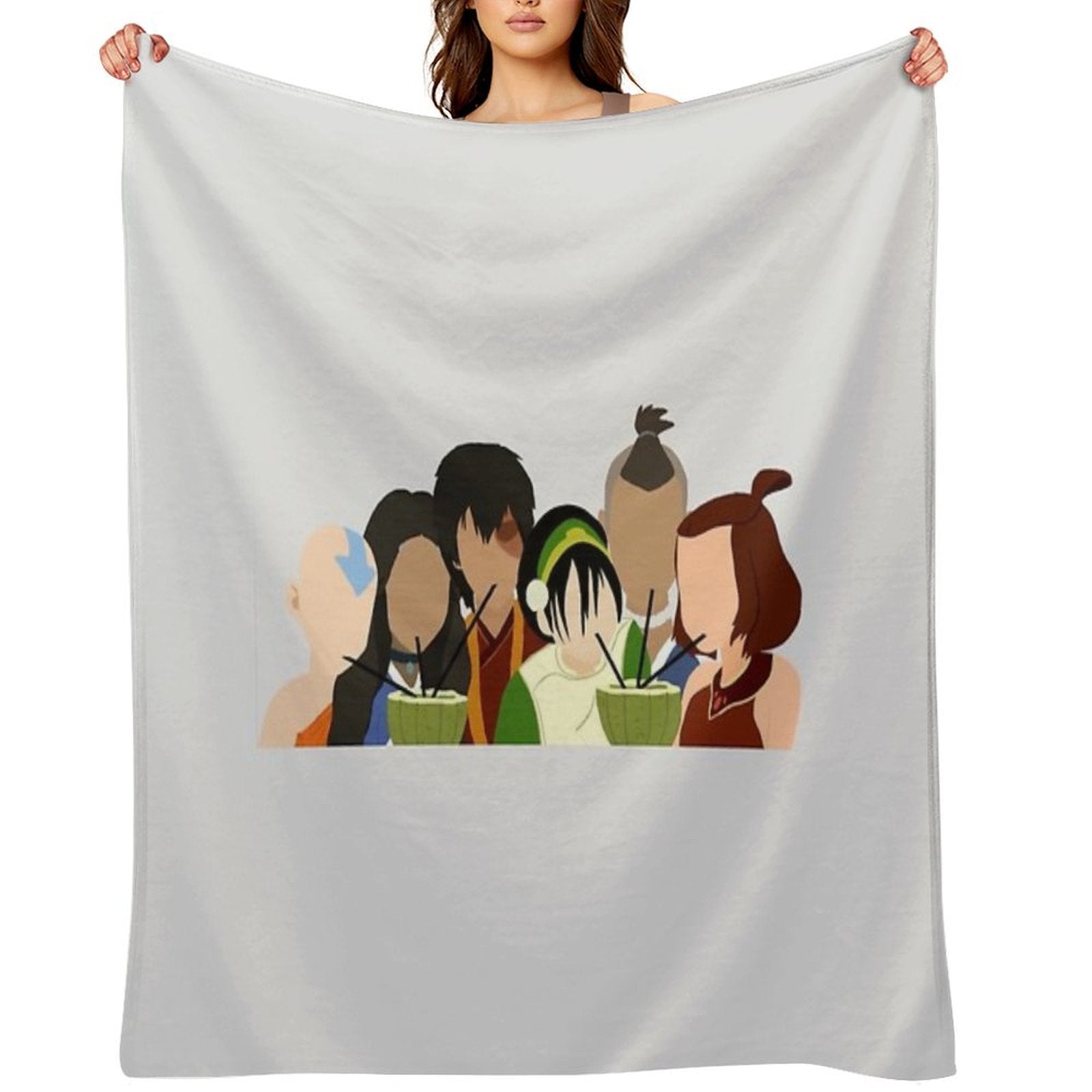 Team Avatar Friends Premium Throw Blanket