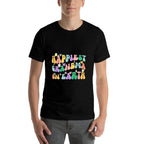 Retro Groovy Happiest Grandma On Earth For Family Trip  Stretchy T-Shirt