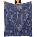 Ocean Meets Sky - Hardcase Plush Throw Blanket