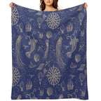 Ocean Meets Sky - Hardcase Plush Throw Blanket