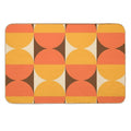 Mid Century Modern Geometric Abstract Pattern 727  Absorbent Bath Mat