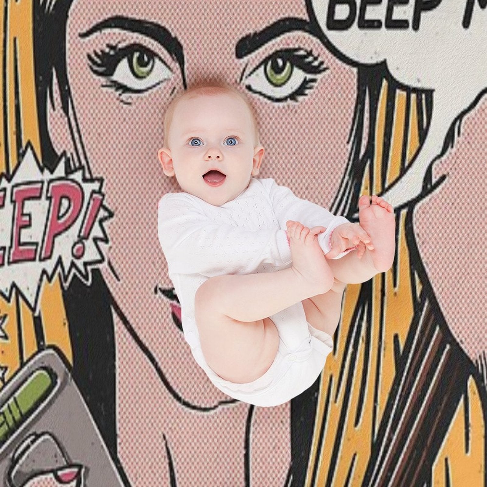 Pop Art Slayer Gift-ready Throw Blanket