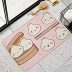 Xiaolongbao, Chinese Food Durable Bath Mat