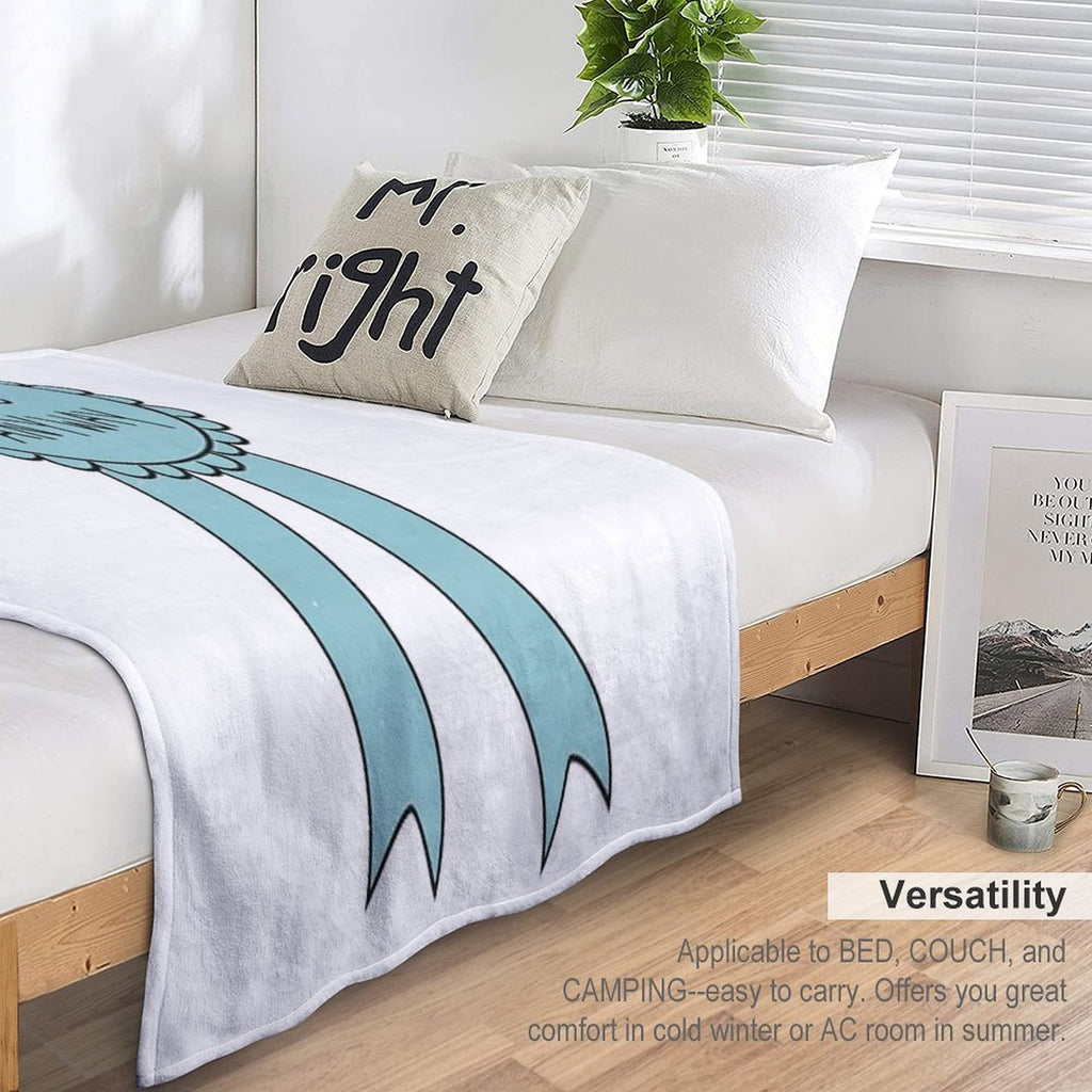 Did The Thing Anyway Travel-friendly Throw Blanket