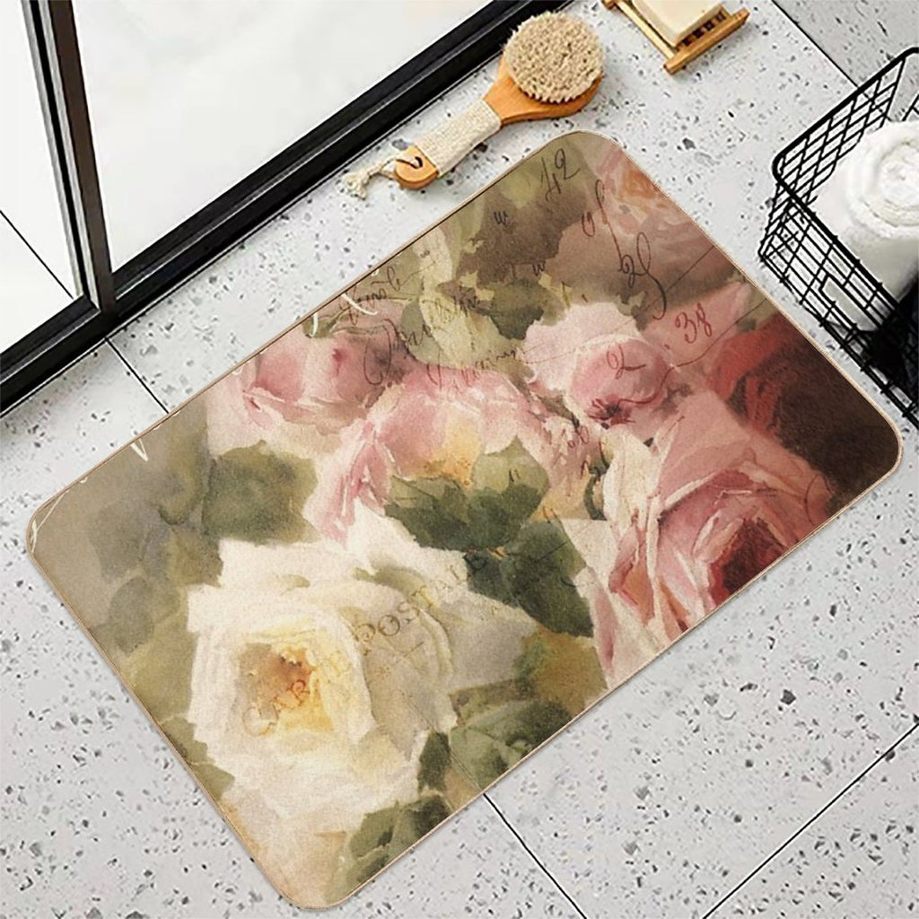 La Vie En Rose  Absorbent Bath Mat