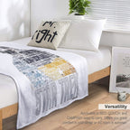 Lieutenant Worf - Star Trek Next Generation Durable Throw Blanket