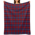 Trader Plaid - Evans Plush Throw Blanket
