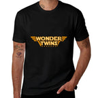 Wonder Twins Funny Matching Brother Sister Siblings T-shirt  Durable T-Shirt