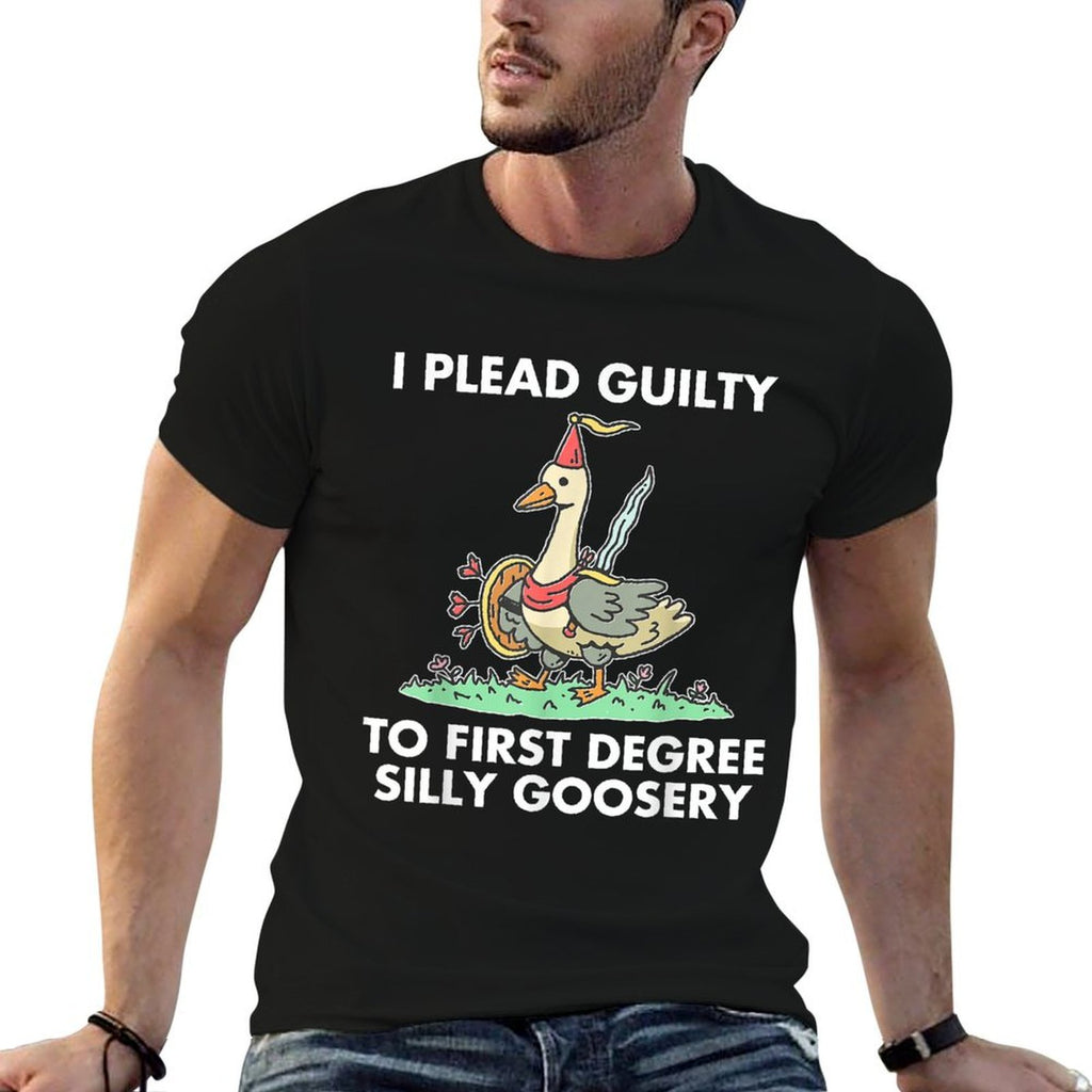 I Plead Guilty To F.i.r.s.t Degree Silly Goosery Apparel  Breathable T-Shirt