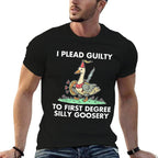 I Plead Guilty To F.i.r.s.t Degree Silly Goosery Apparel  Breathable T-Shirt