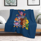 The Gummi Bear - Gummi Bears Cartoon Compact Throw Blanket