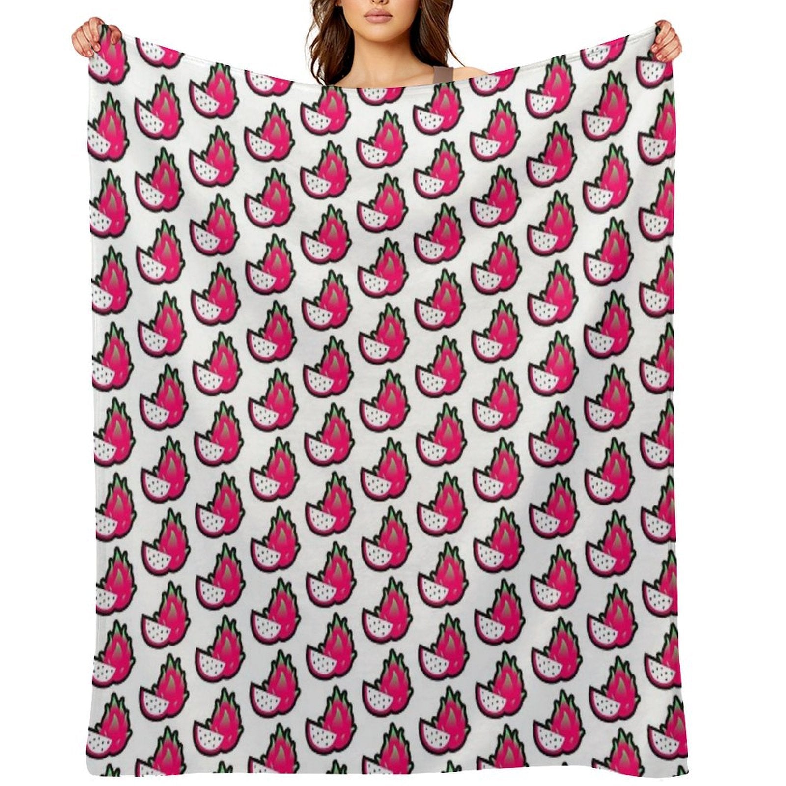 Dragon Fruit Comfort Throw Blanket