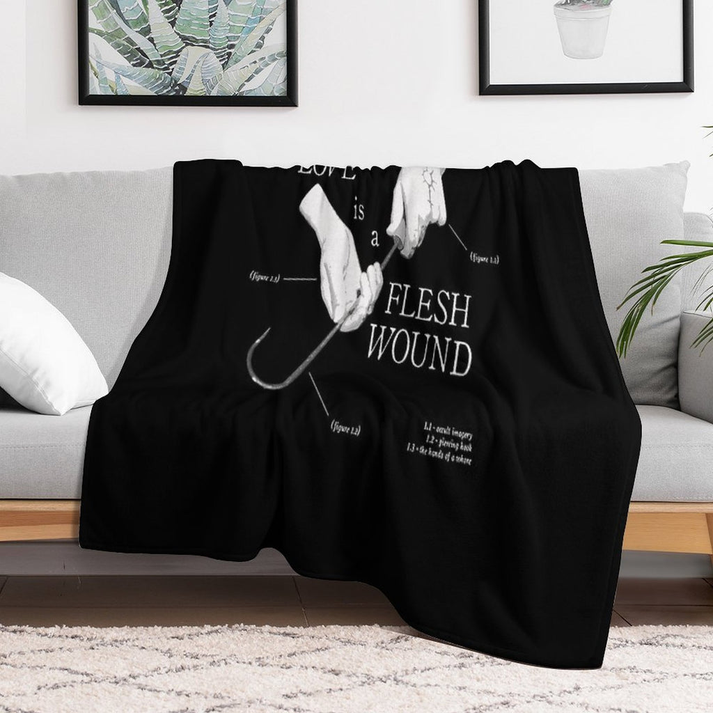 Ethel Cain Merch Sustainable Throw Blanket