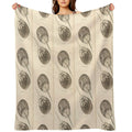 Horseshoe Crabs Lightweight Throw Blanket