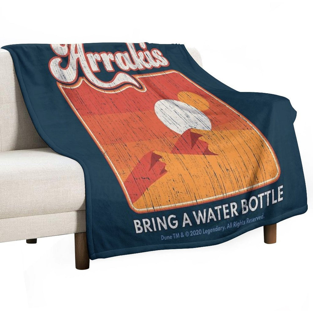 Dune 2020 Arrakis Desert Design Comfort Throw Blanket
