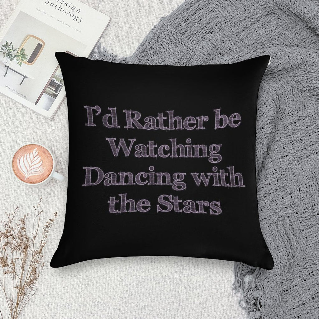 Dancing With The Stars Soft Gift Ready Throw Pillow