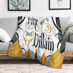 MAKE ME YOUR VILLAIN Eco-conscious Throw Blanket