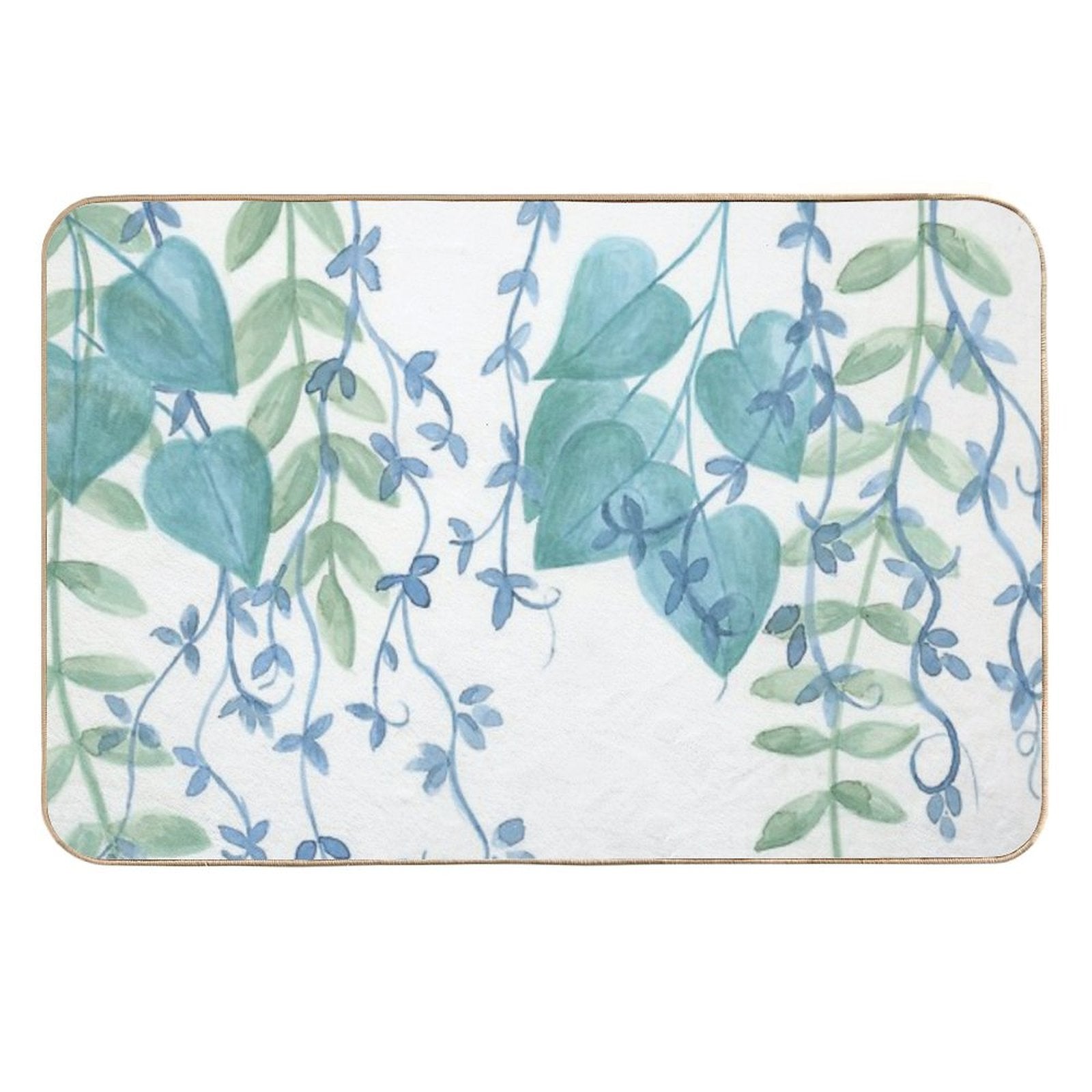 Vines And Leaves  Multi-Purpose Bath Mat