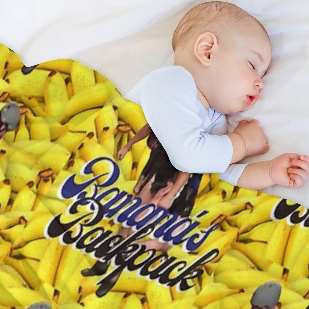 MTV Challenge Johnny Banana X CT Backpack Sustainable Throw Blanket