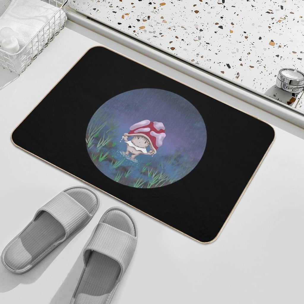 Lost Lil Shroom  Odorless Bath Mat