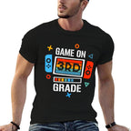 Back To School Game On 3rd Grade Funny Gamer Kids Boys  Odor-resistant T-Shirt