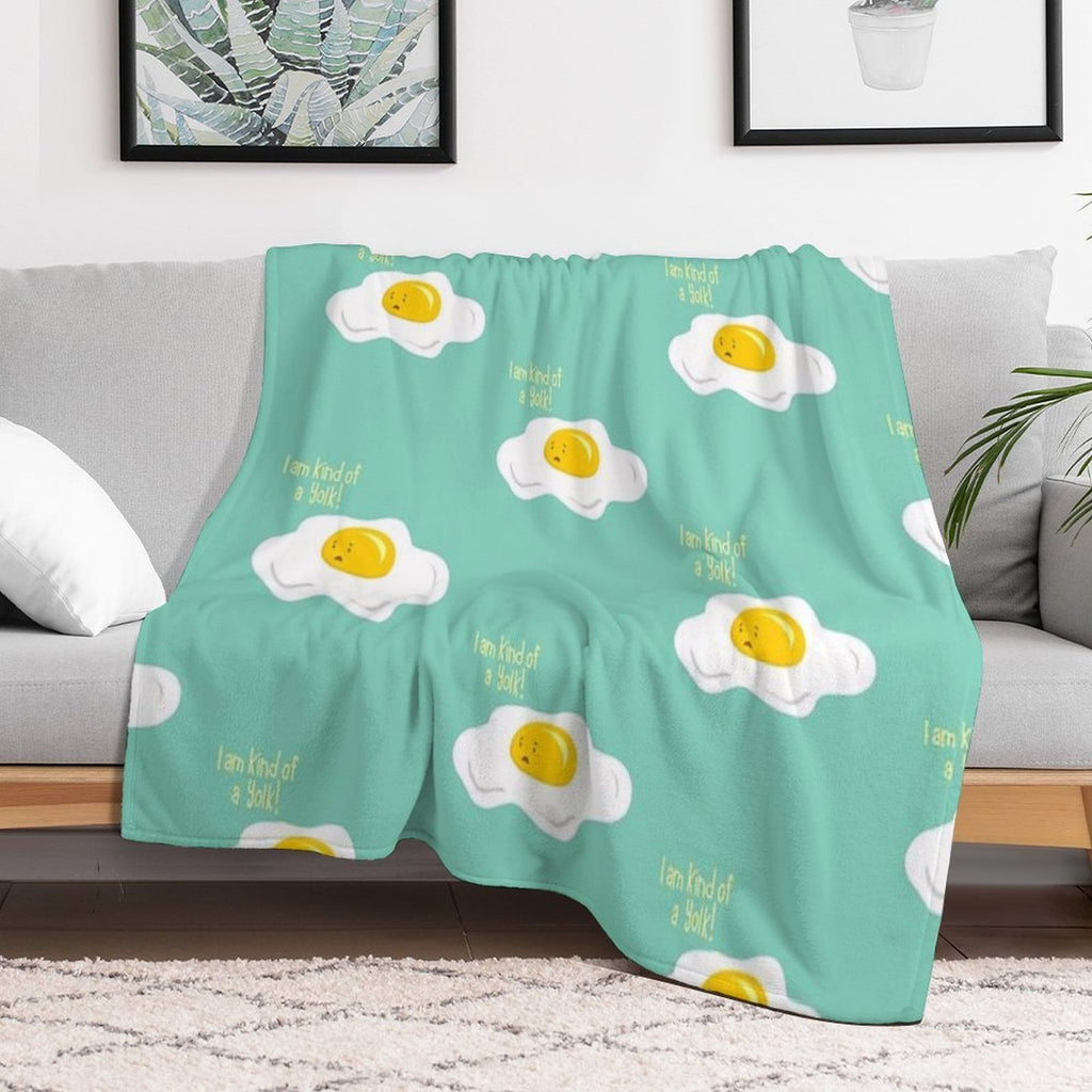 Egg-sactly! Durable Throw Blanket