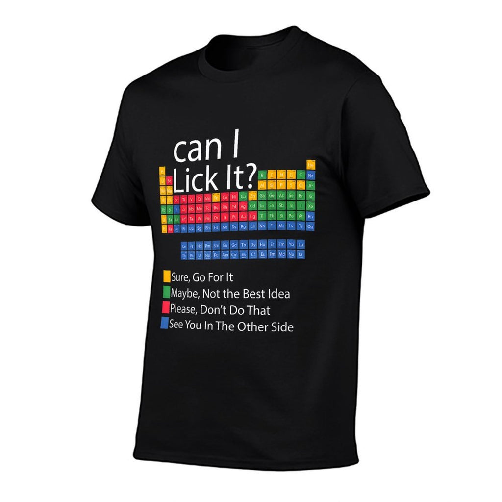 Can I Lick It Funny 100 Days Of School Periodic Table  Breathable T-Shirt