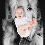 Dolly_ Parton_ Vintage Plush Throw Blanket