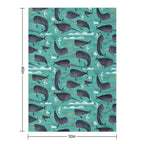 Narwhals And Narbirds Premium Throw Blanket