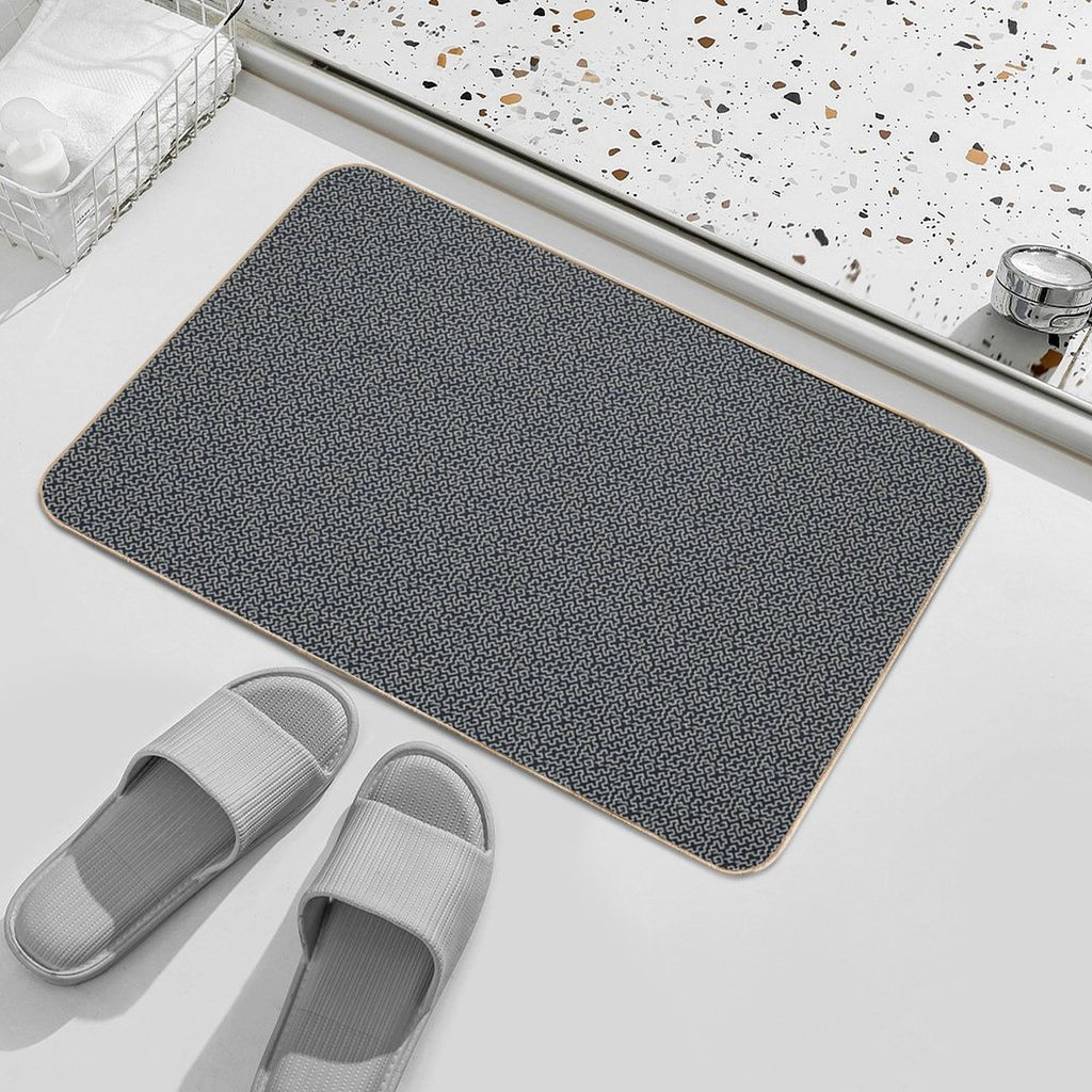 Vibrant Azzy Pattern Design  Stain-Proof Bath Mat