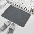 Vibrant Azzy Pattern Design  Stain-Proof Bath Mat
