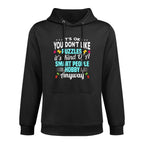 Its Ok You Dont Like Puzzles Its A Kind Of A Smart People Adjustable Hood Hoodie