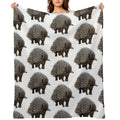 Echidna Easy Care Throw Blanket