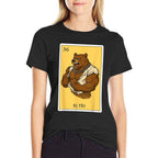 El Tio Grizzly  Spanish-Mexican Bingo Gifts for Tio  Easy-care T-Shirt