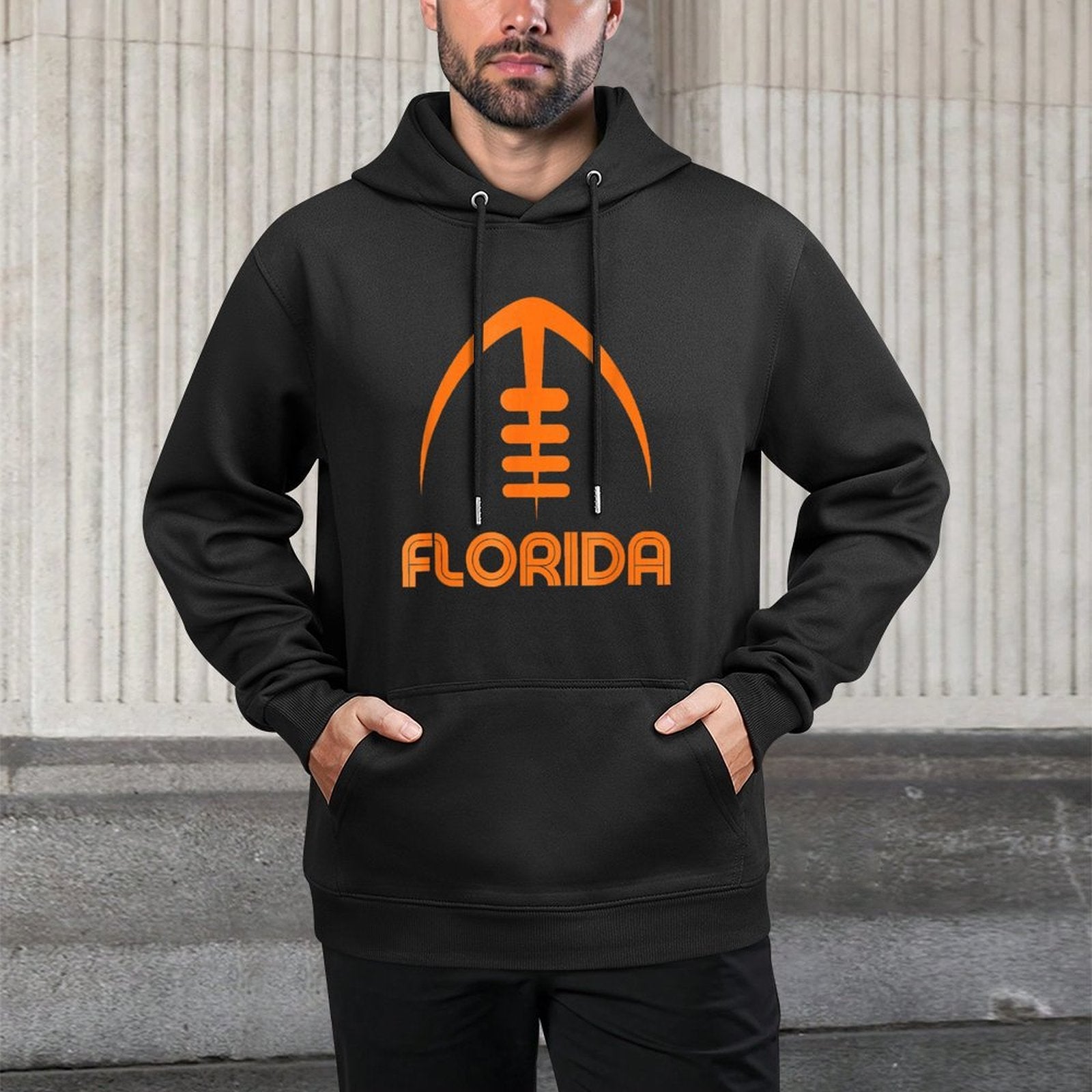 Retro Florida FL Vintage Design Classic Florida Casual Wear Hoodie