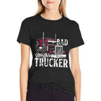 Truck Trucker Highway 18 Wheeler Delivery  Graphic-printed T-Shirt
