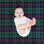 Clan Forsyth Tartan Plush Throw Blanket
