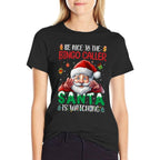 Be Nice To The Bingo Caller - Funny Bingo Caller Christmas  Summer-ready Fabric T-Shirt